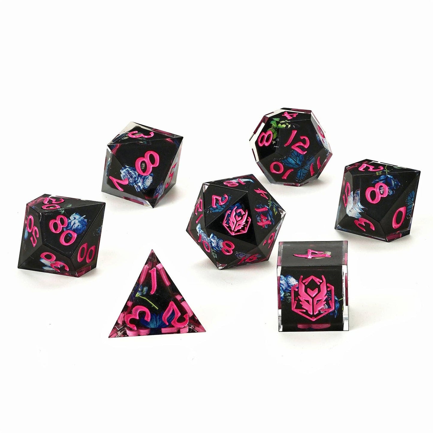 Captured Magic Hand Sanded Sharp Edge Resin -Vintage Handbag