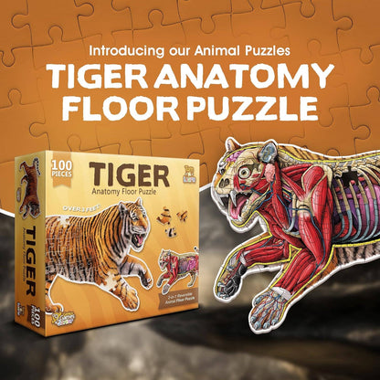 Turn N Learn: Tiger Puzzle