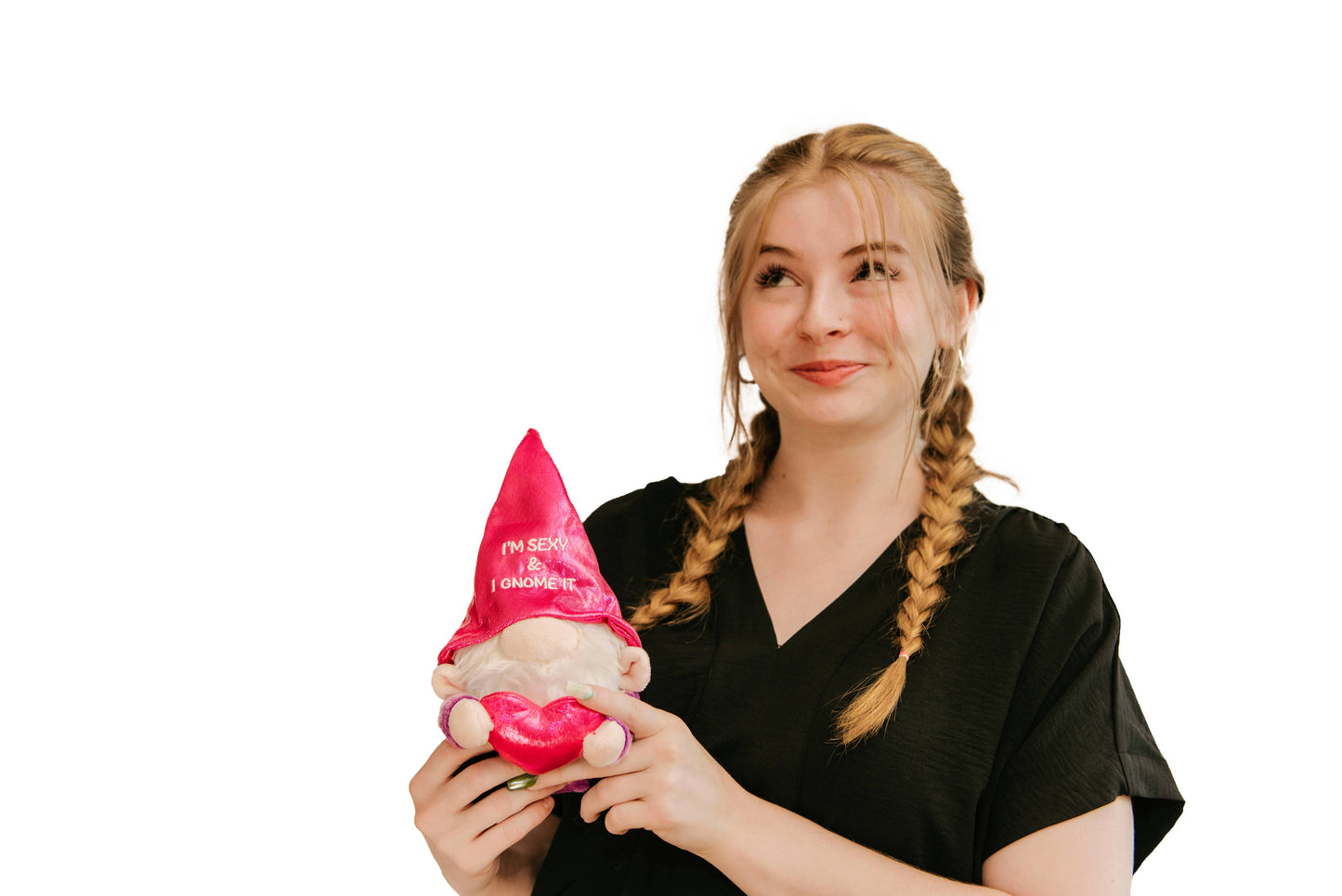 Gnome Plush  Sexy I Gnome It  Soft Toy Funny Cute Gift