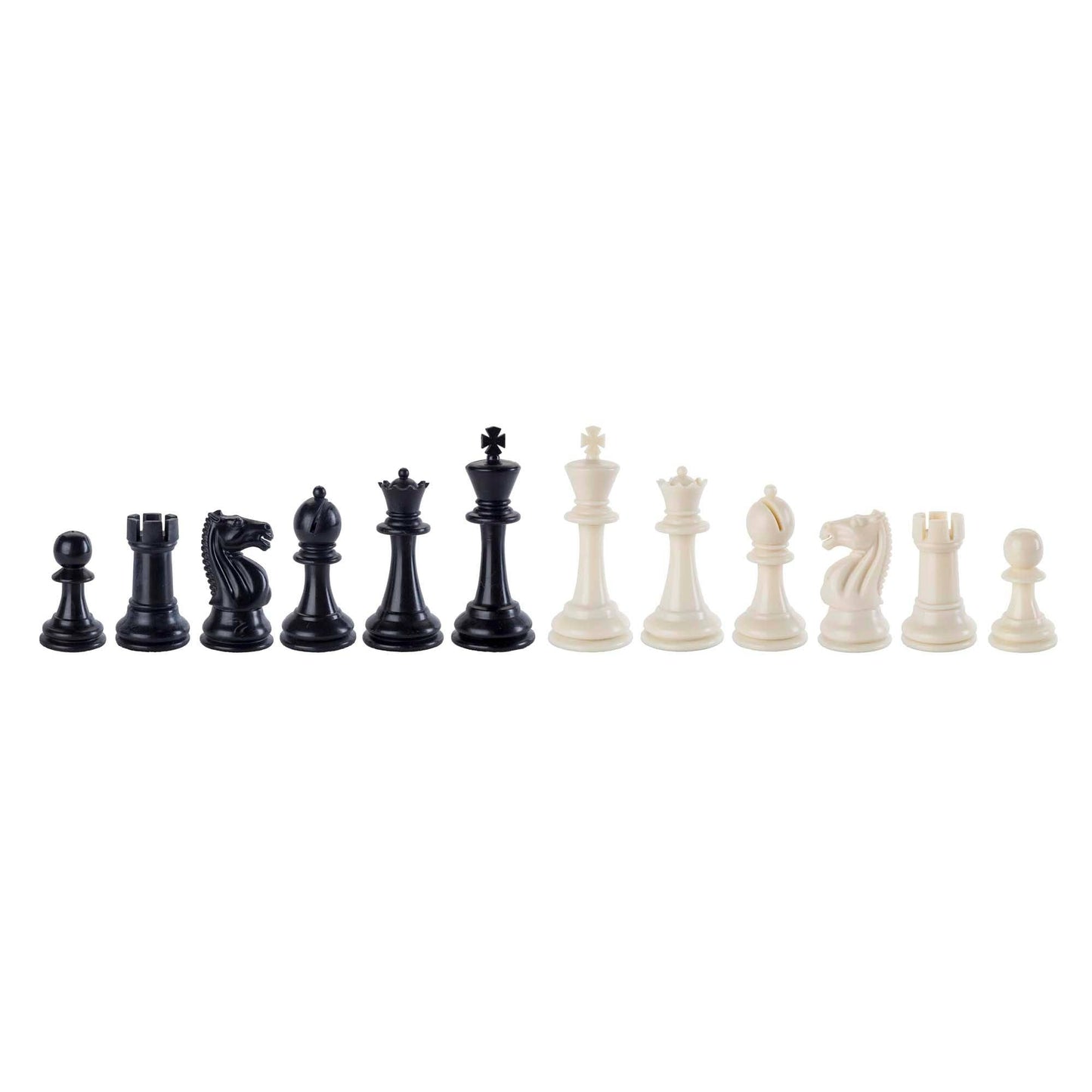 Plastic Staunton Tournament Chess Pieces