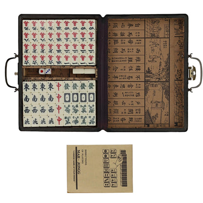 Traditional Chinese Mahjong Set Travel Size