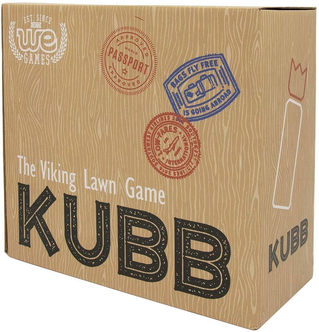 Outdoor Viking Kubb Chess Yard Game