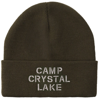 Friday the 13th Camp Crystal Lake Adult Ribbed Knit Beanie