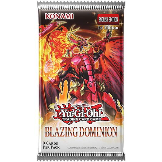 Yu-Gi-Oh! Blazing Dominion Booster Pack