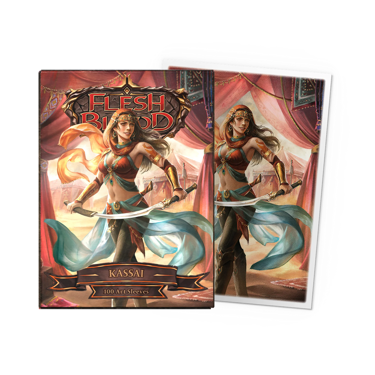 Dragon Shield Art Sleeves: Flesh and Blood