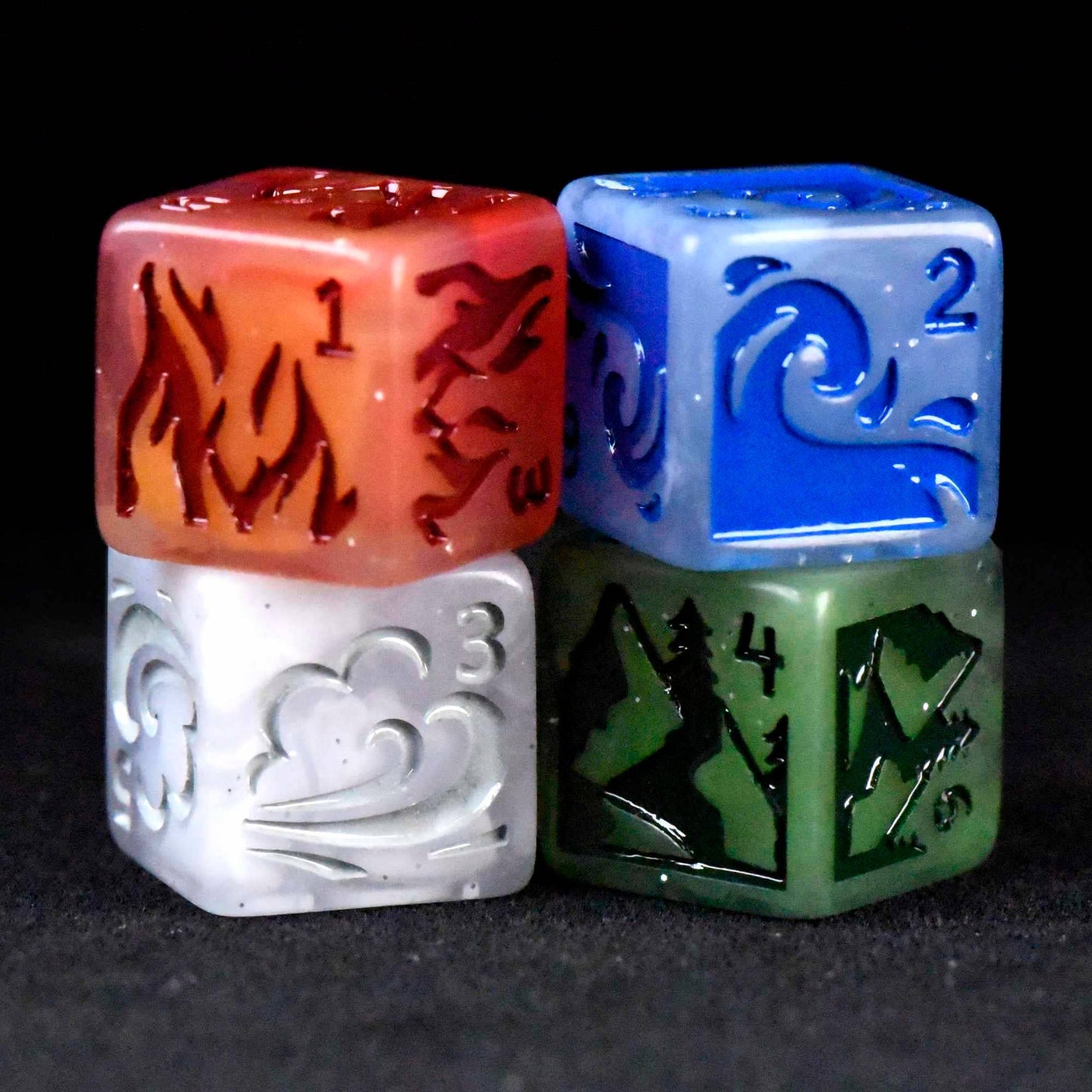 Forces of Nature 4D6 Dice Set