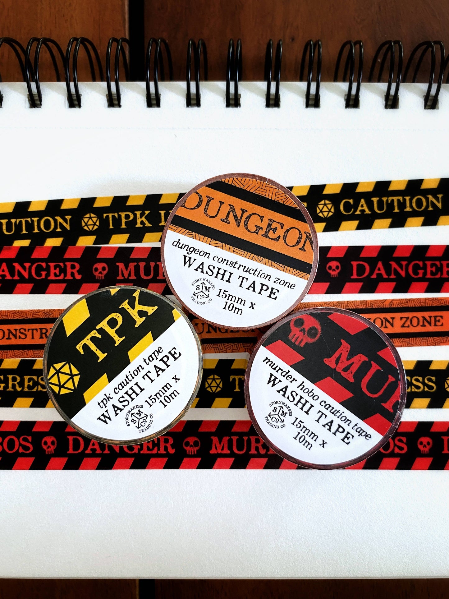 Dungeon Construction washi tape for D&D