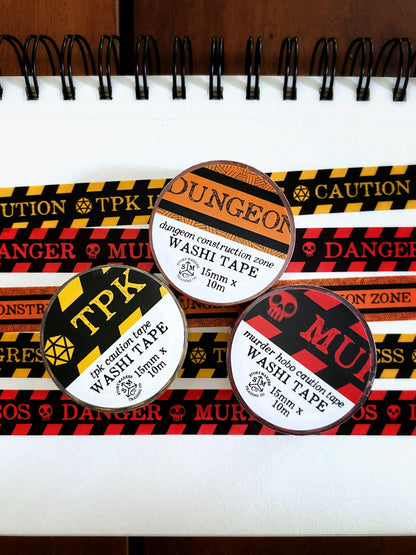 Dungeon Construction washi tape for D&D