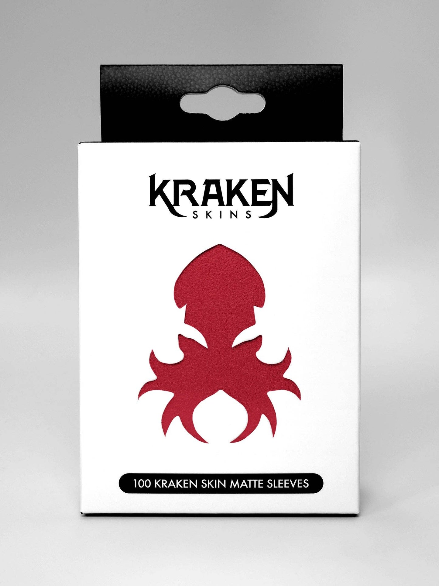 Kraken Skins: Crimson Red Matte Sleeves