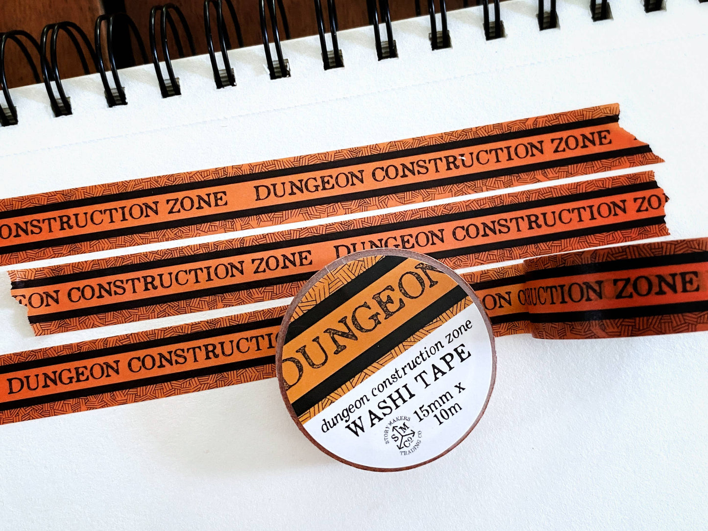 Dungeon Construction washi tape for D&D