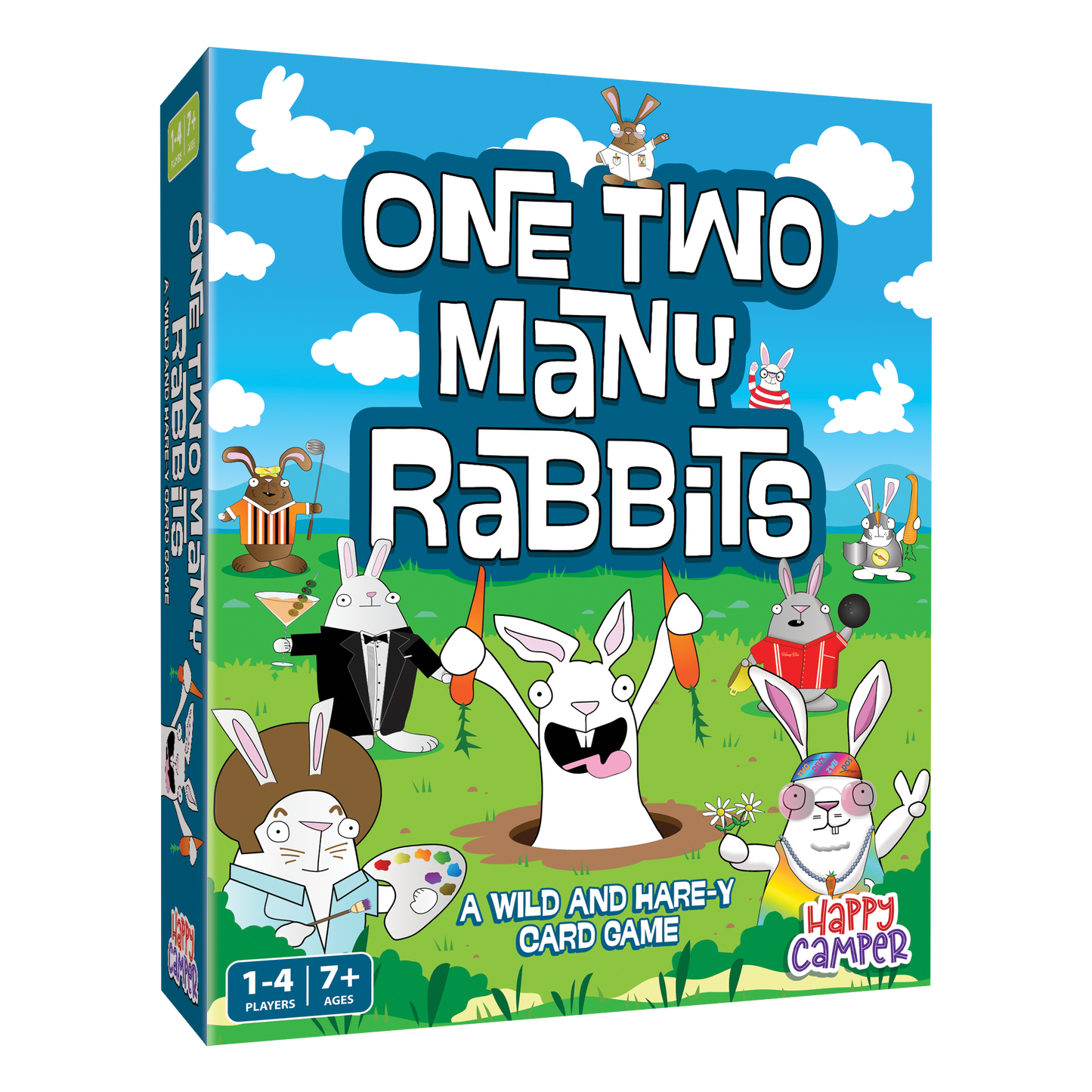 One Two Many Rabbits - A Wild & Harey Card Game
