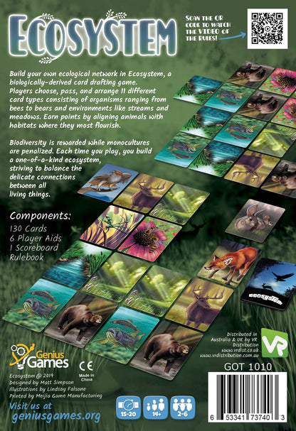 Ecosystem - An Habitat Building Card Game