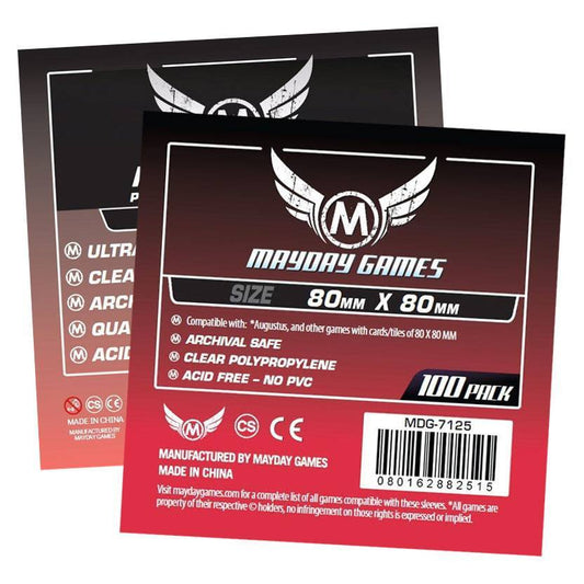 Square Medium Card Game Size Sleeves (80x80mm)