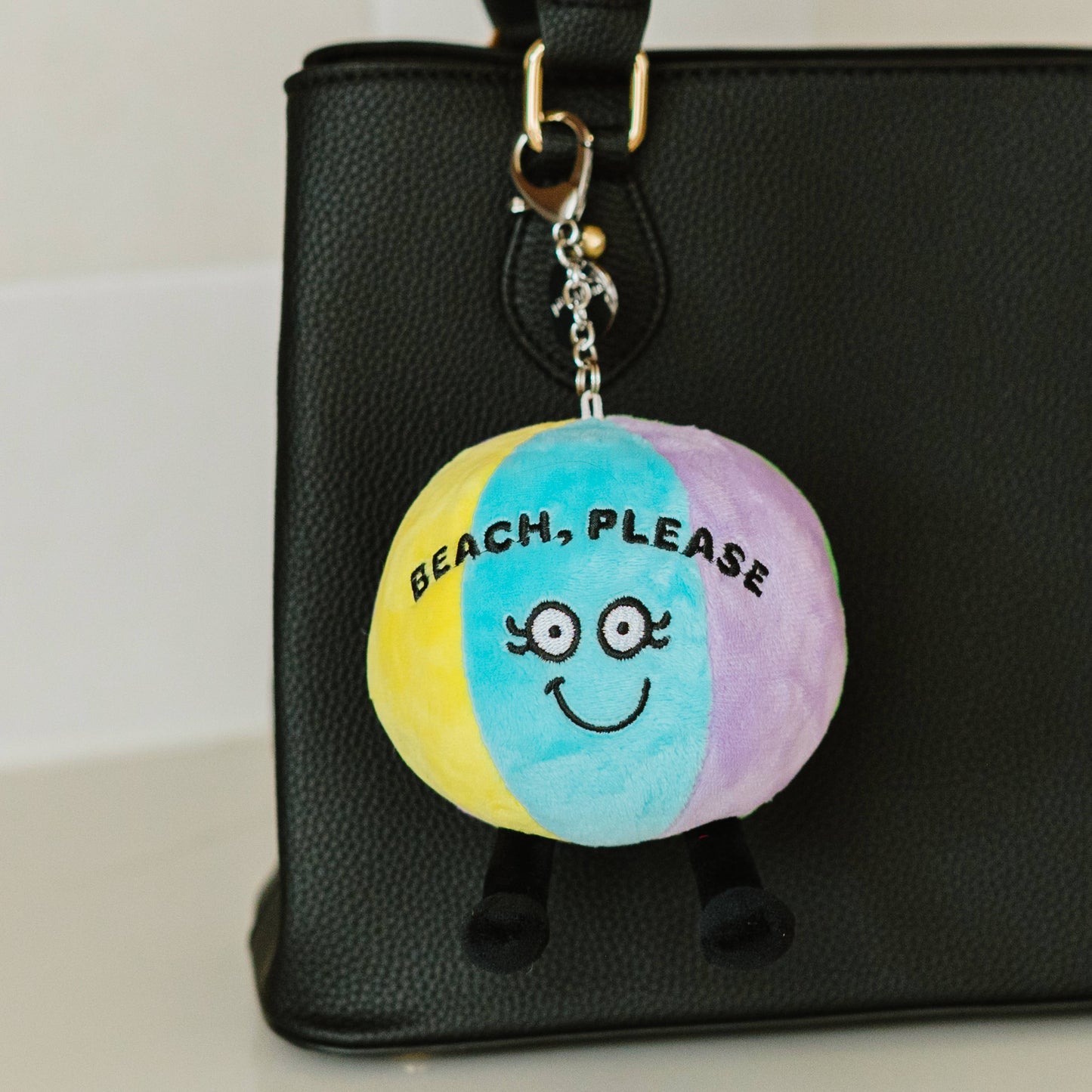 Punchkins Beach Ball Plush Keychain