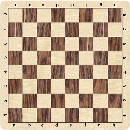 Rosewood & Maple Grain Mousepad Chessboard