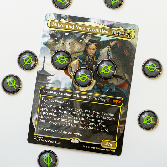 Handmade Poison/Infect Counters for Magic: The Gathering