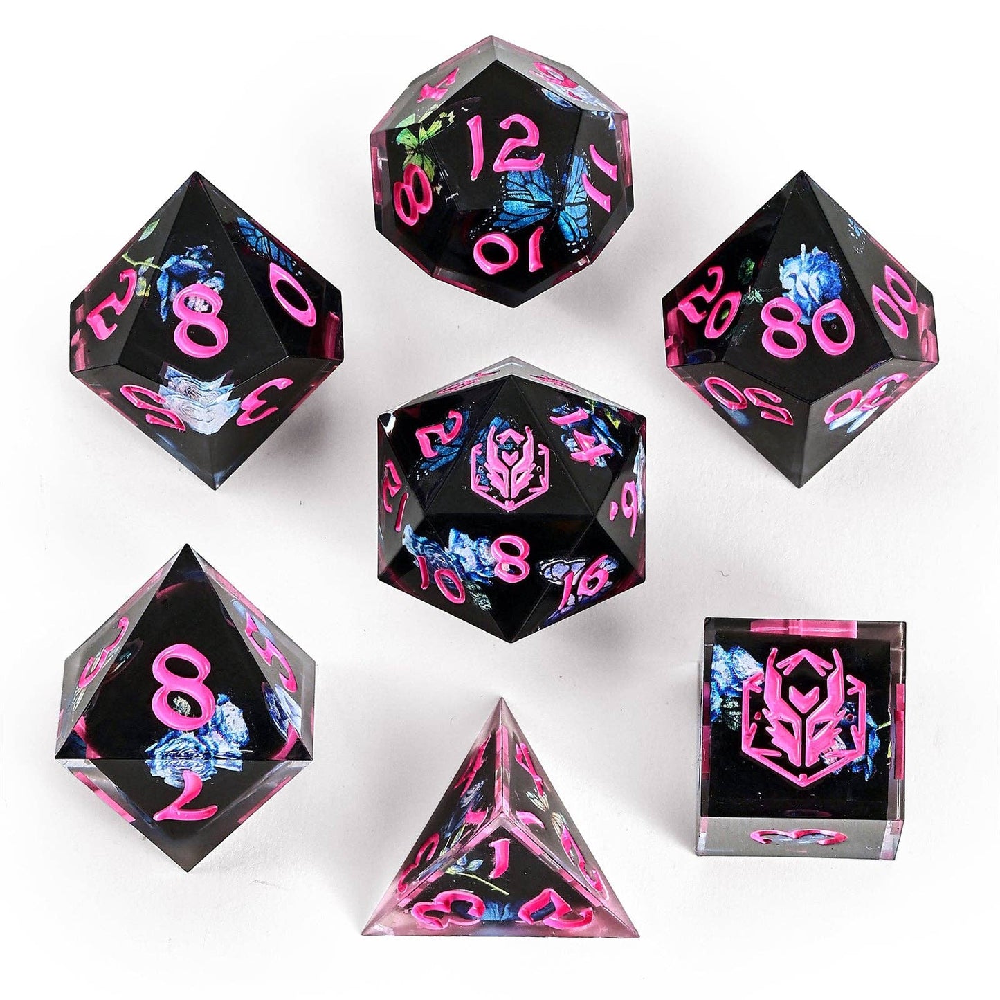 Captured Magic Hand Sanded Sharp Edge Resin -Vintage Handbag