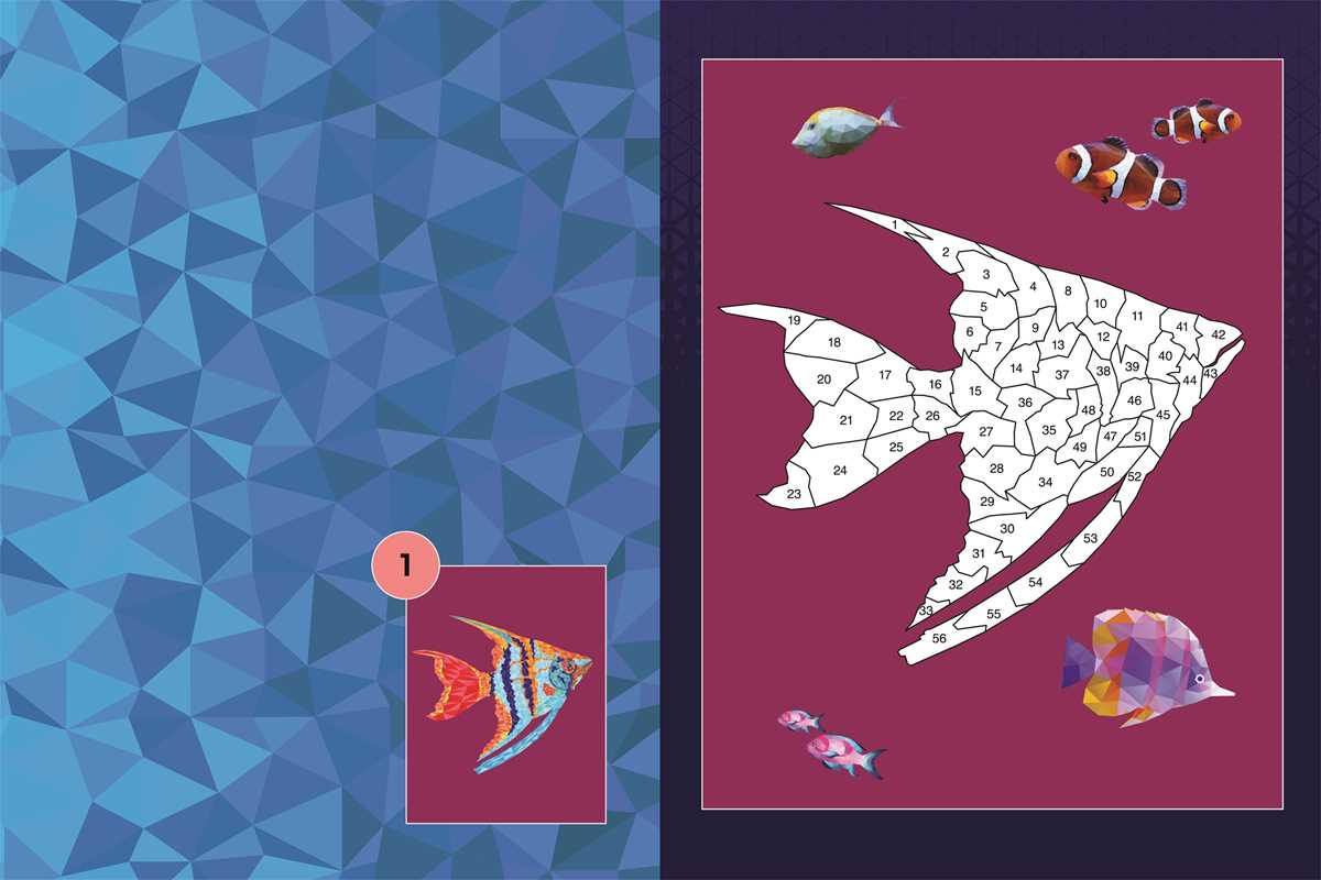Sticker By Numbers: Ocean