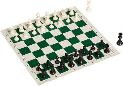 Tournament Chess Set with Black Canvas Bag
