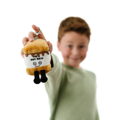 Punchkins Hot Mess S'mores Plush Keychain