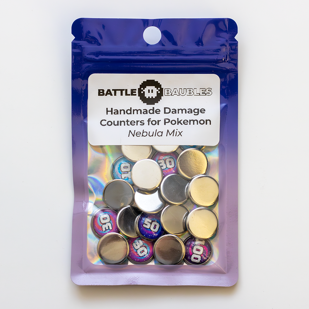 Handmade Damage Counters for the Pokémon TCG