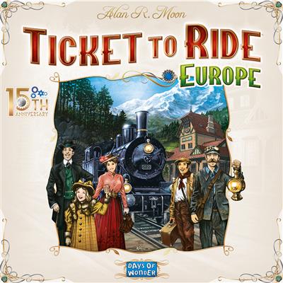 Ticket to Ride: Europe 15th Anniversary Edition