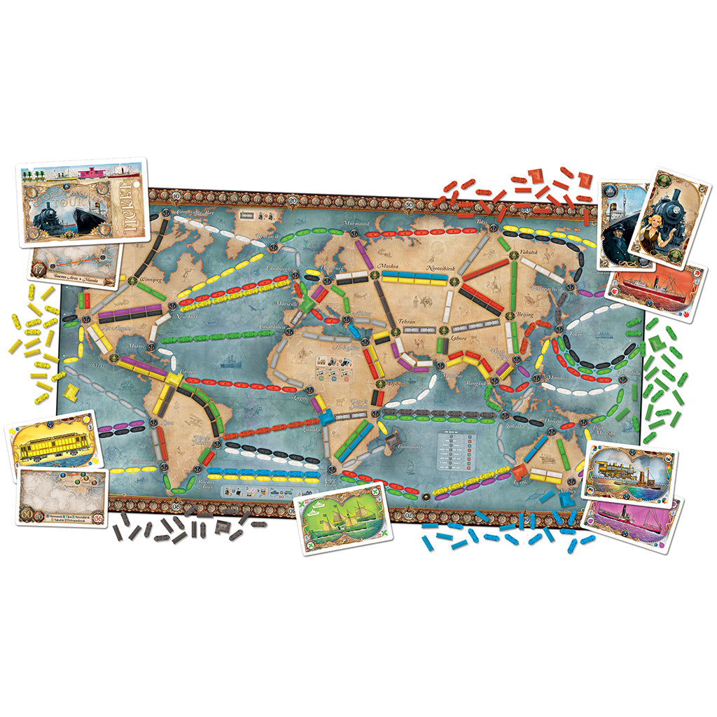 Ticket to Ride: Rails and Sails
