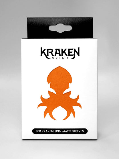 Kraken Skins: Blood Orange Matte Sleeves