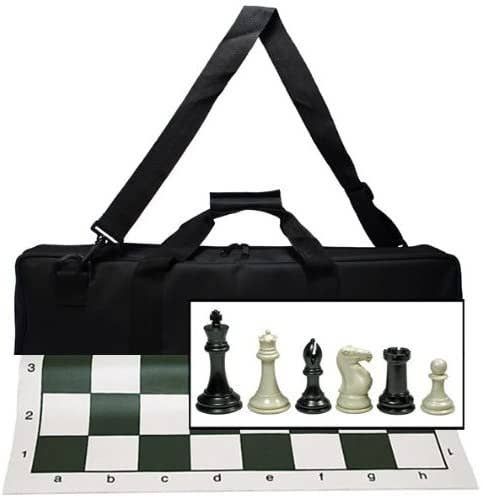 Ultimate Tournament Silicone Chess Set - Green