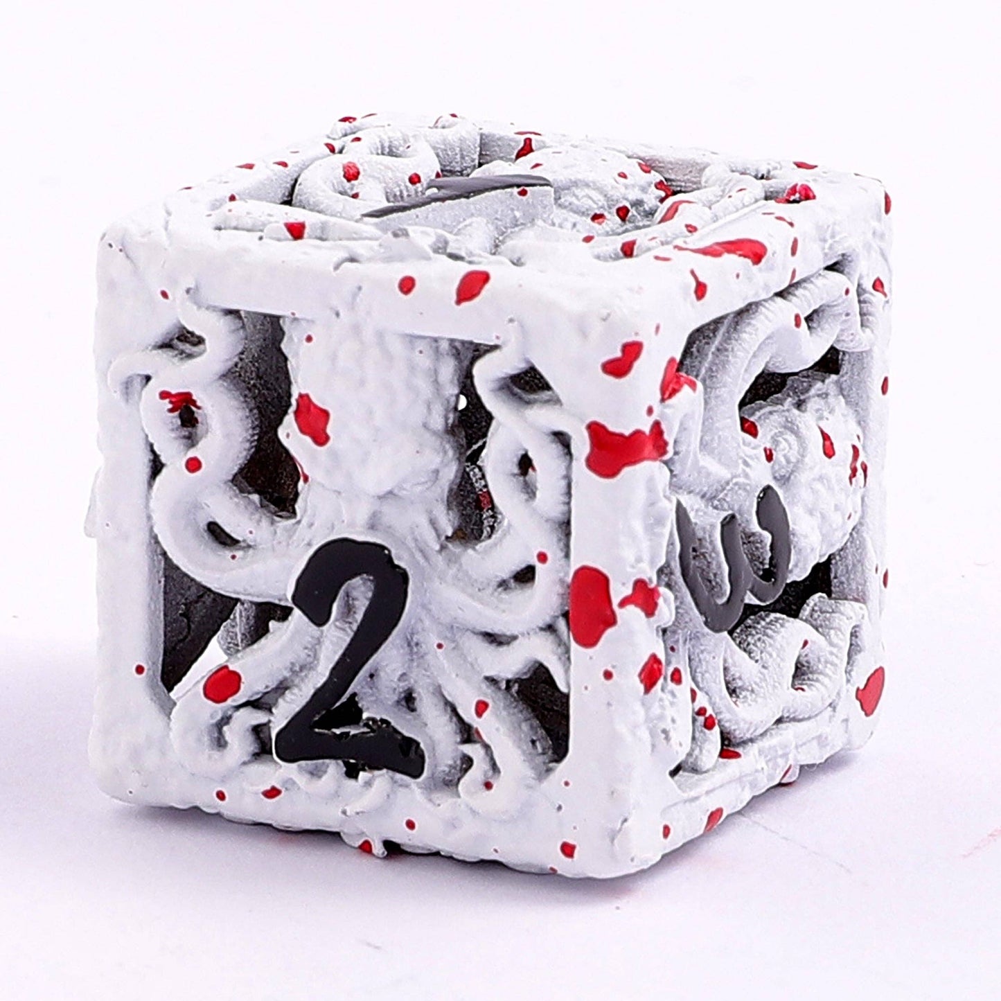 Lllithids Mind Cage Dice set - Blood Spatter