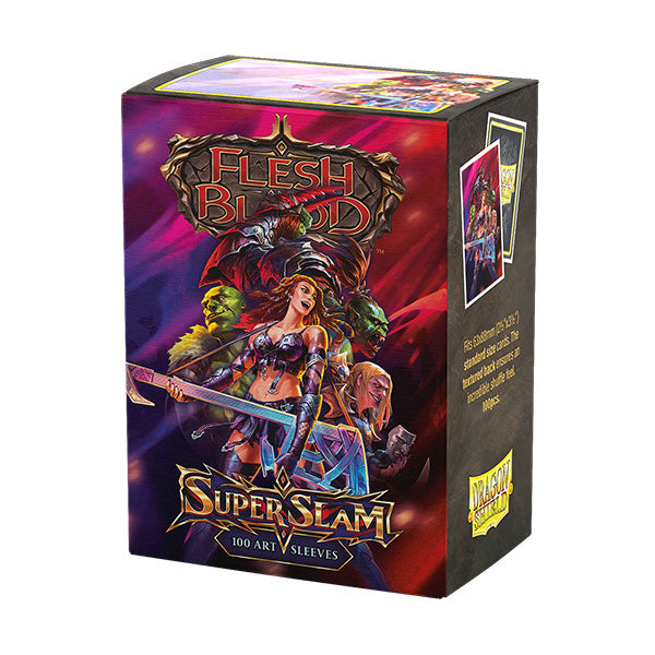 Dragon Shield Sleeves: Standard-Matte 'Flesh & Blood Super Slam' Art (100 ct.)