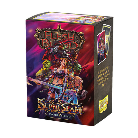 Dragon Shield Sleeves: Standard-Matte 'Flesh & Blood Super Slam' Art (100 ct.)