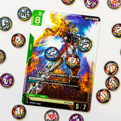Handmade Counter Set for the Gundam TCG