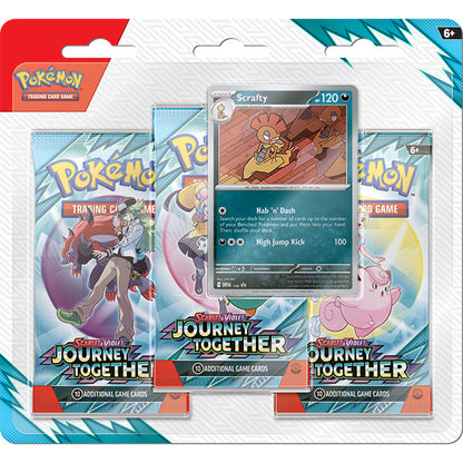 Pokémon TCG: Journey Together - 3-Booster Blister