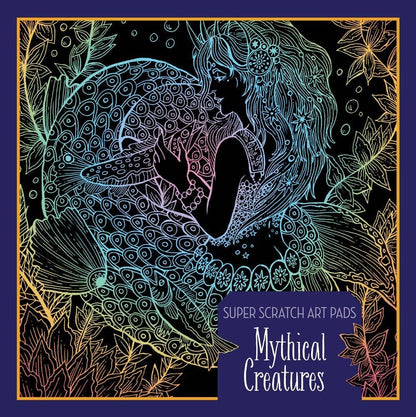 Super Scratch Art Pads: Mythical Creatures