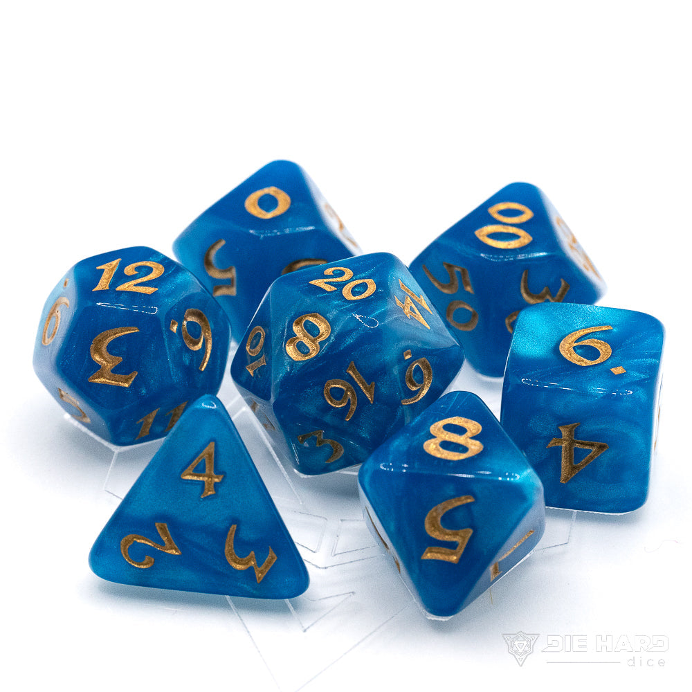 7 Piece RPG Set - Elessia - Wish Song with Gold