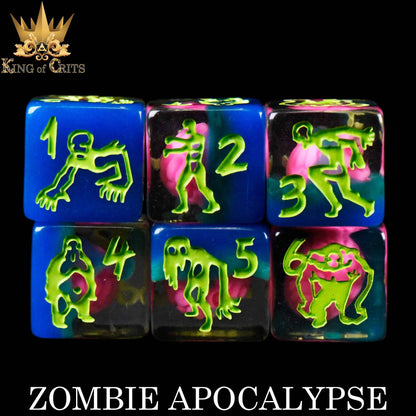 Zombie Apocalypse 11 Dice Set