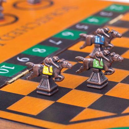 Grand National Horse Race Game in a Wooden Box