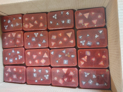 RED WARRIOR Dice Soap