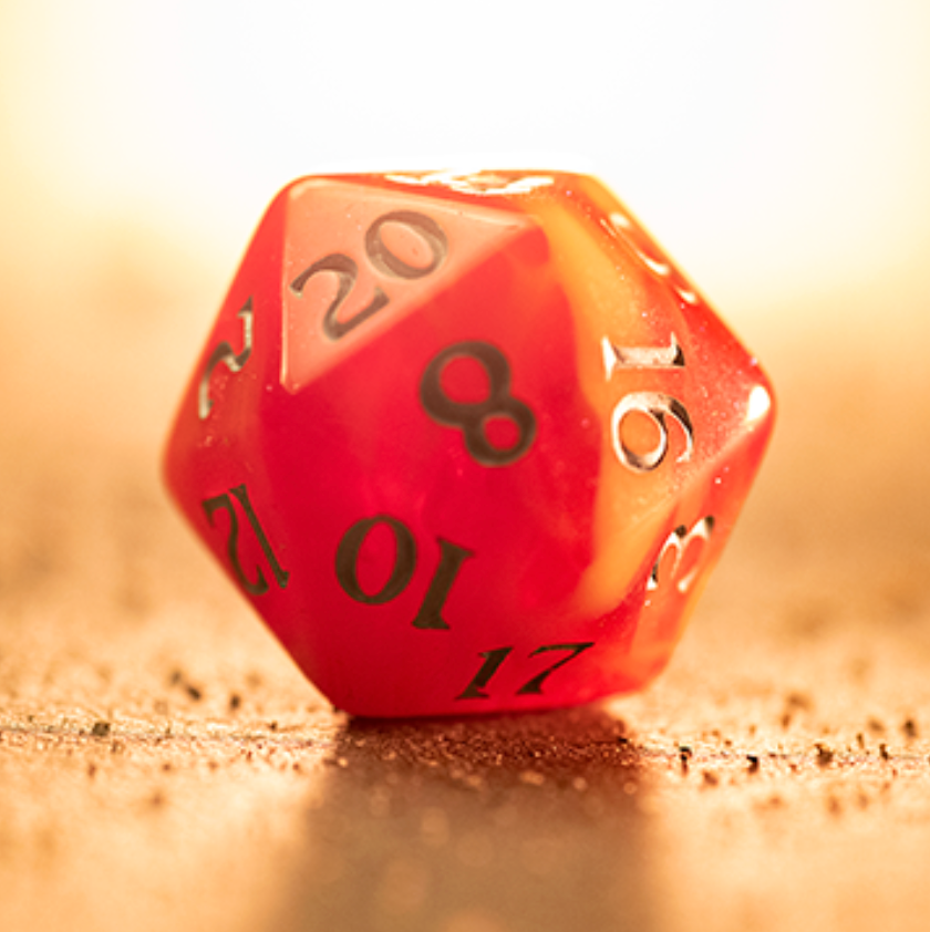 Fireball Char Scented Dice