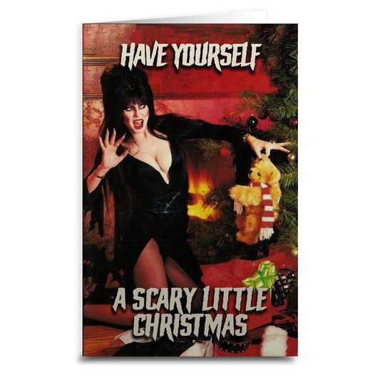 A Scary Little Christmas Greeting Card