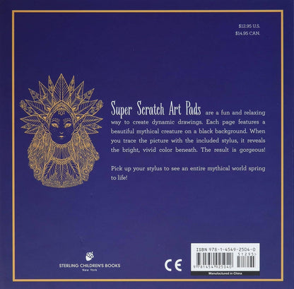 Super Scratch Art Pads: Mythical Creatures