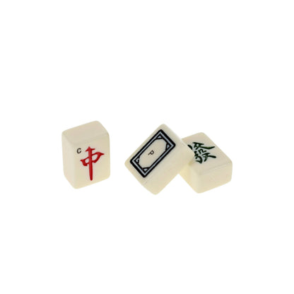 Traditional Chinese Mahjong Set Travel Size