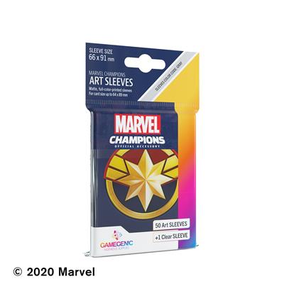 Card Sleeves: Marvel Champions: Captain Marvel
