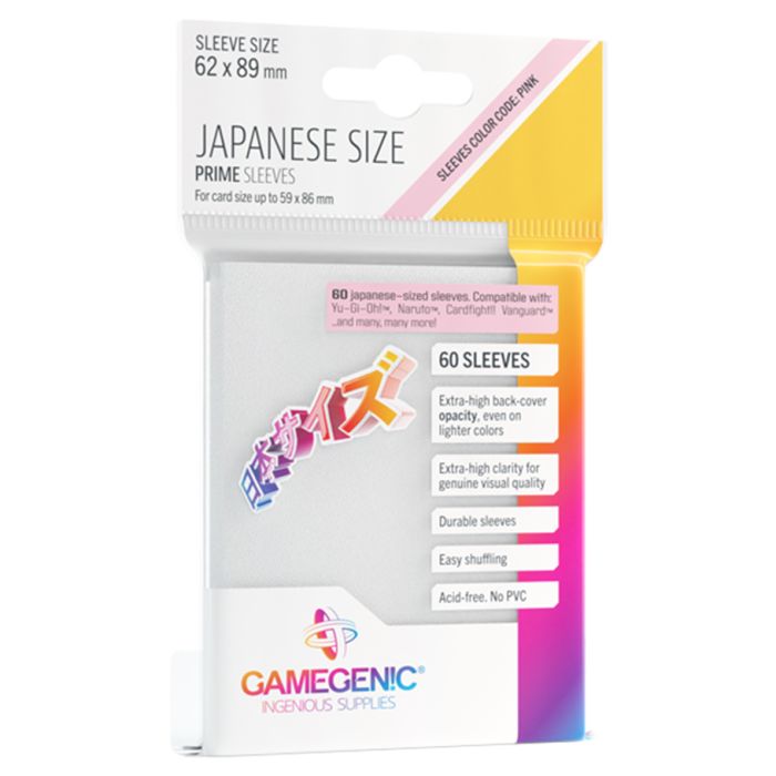 Card Sleeves: Prime Japanese White