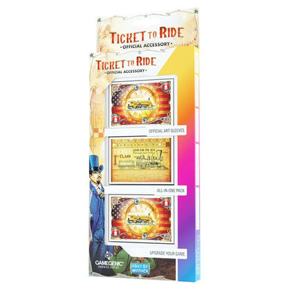 card sleeves for ticket to ride Ticket to Ride Card Sleeve Kit Ryker Games
