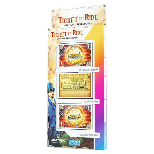 Deck Protector: Ticket to Ride: Art Sleeves