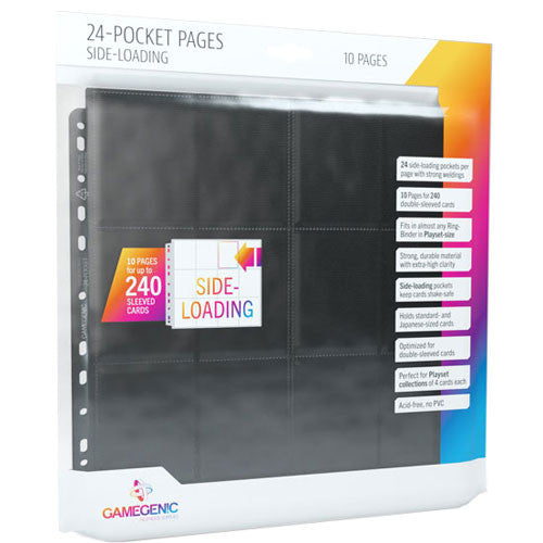 24 Pocket Pages: Side Loading