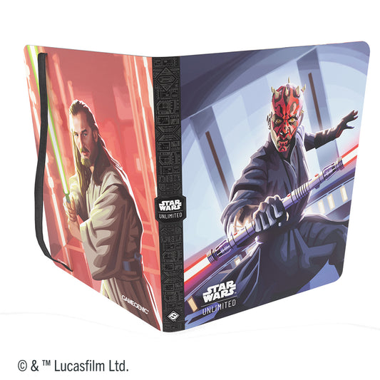 Star Wars: Unlimited: Casual Album 18 Pocket (Qui-Gon Jinn/Darth Maul)