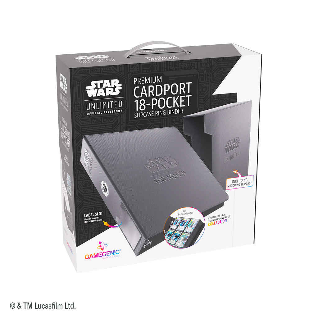 Star Wars Unlimited: Premium Cardport 18-Pocket